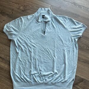 Boss Light Blue Men's Shirt